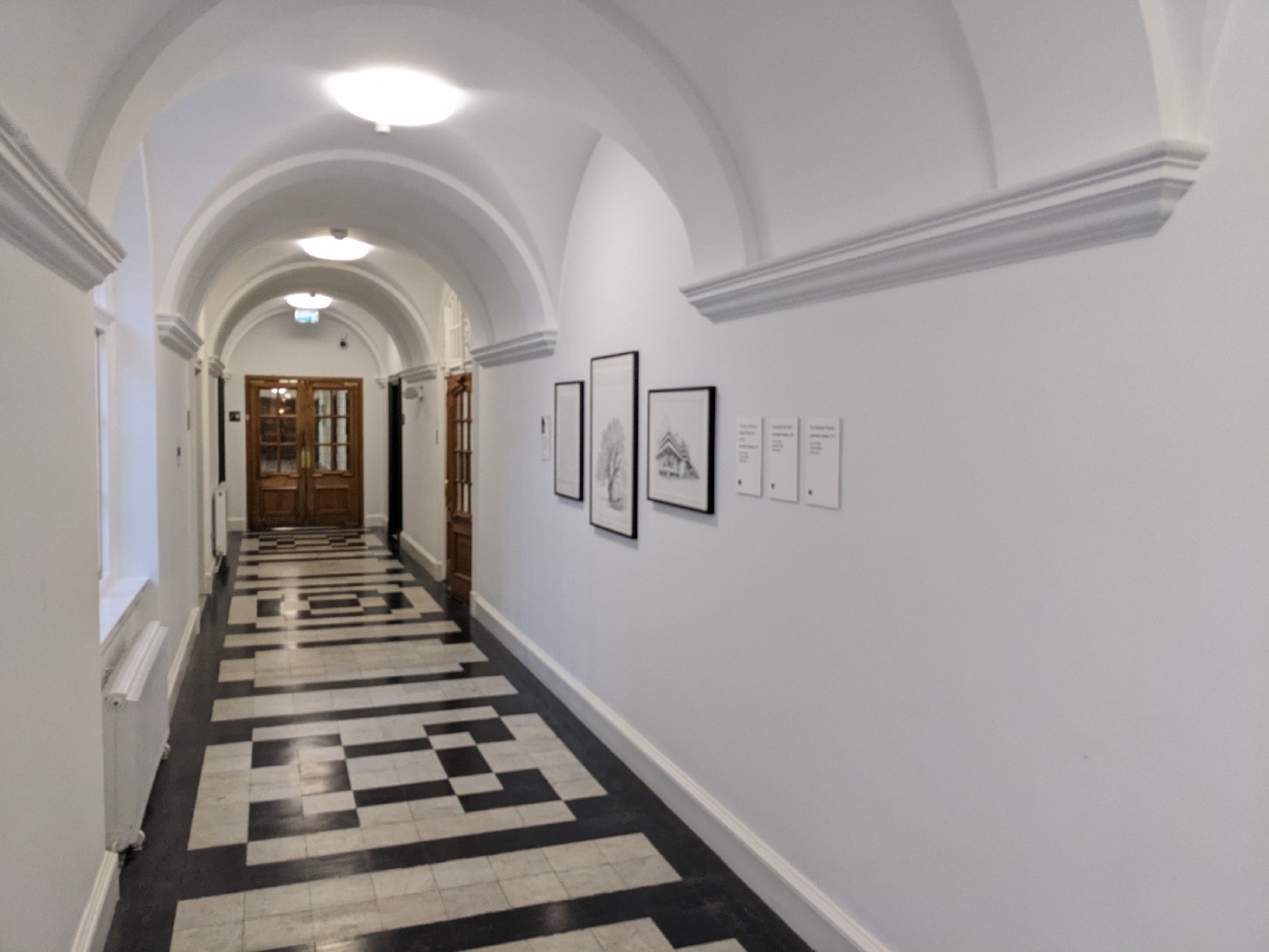 Smart vintage common areas